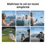 Bundle Fly More DJI Neo 2 (drone seul), drone caméra 4K, décollage & atterrissage de la main, contrôle gestuel, ActiveTrack, dét