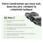 Bundle Fly More DJI Neo 2 (drone seul), drone caméra 4K, décollage & atterrissage de la main, contrôle gestuel, ActiveTrack, dét
