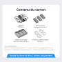 Bundle Fly More DJI Neo 2 (drone seul), drone caméra 4K, décollage & atterrissage de la main, contrôle gestuel, ActiveTrack, dét