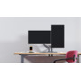 Support de Bureau pour 2 écrans PC LCD LED 17 "- 27" réglage dans Plusieurs Axes, Pivot, Ressort à gaz jusqu'à 2x9 kg