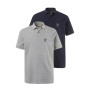 JP 1880 Hommes Grandes Tailles L-8XL Jusqu'au 7XL - Polos en Lot de 2. Maille piquée, Fente sur Le côté et Coupe Regular Fit. 70