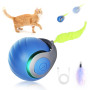 Gerbala Jouet pour Chien, Speedy Tail 2.0, 2025 Jouets Interactifs pour Chats, Jouet Intelligent pour Chat, Balle Roulante Autom