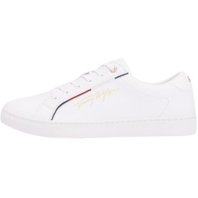 Tommy Hilfiger Baskets Cuvette Femme Tommy Signature Chaussures