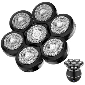 ETENTOUS 7D Tête De Rasoir Électrique – Convient Pour La Série RQ8870, Lame De Rechange Résistante À L'usure – Accessoires De Ra