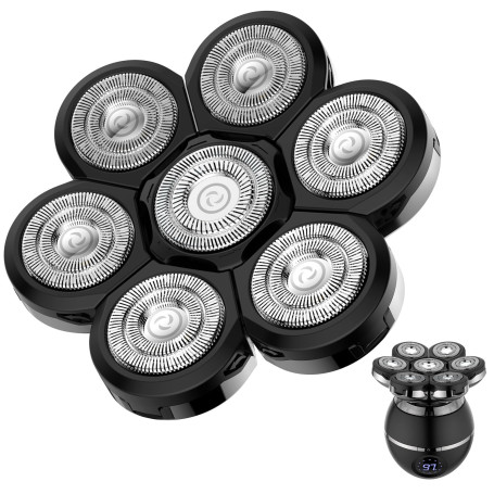 ETENTOUS 7D Tête De Rasoir Électrique – Convient Pour La Série RQ8870, Lame De Rechange Résistante À L'usure – Accessoires De Ra