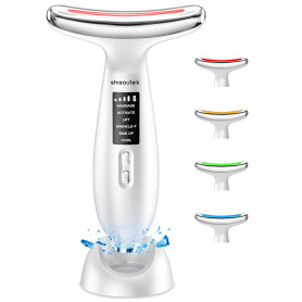 Appareil Anti Rides Visage Massage: Masseur Double Menton Lifting à 5°C Froid et 45°C Chaleur - Appareil de Beauté Electrique à 