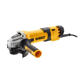 DEWALT Meuleuse d'Angle 1500 watts, 125 mm avec électronique de Vitesse, avec Démarrage Progressif et Protection Contre la Tensi