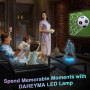 DAHEYMA Lampe d'ambiance Football,Illusion 3D LED,Veilleuse Football Décoration,Joueur Portugal No.7,Célébration Siuuuu,Cadeaux,