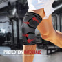 MitButy Genouillères Sport pour Hommes & Femmes, Lot de 2 – Maintien de Compression et Confort pour Genoux, pour Running, Marche