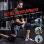 MitButy Genouillères Sport pour Hommes & Femmes, Lot de 2 – Maintien de Compression et Confort pour Genoux, pour Running, Marche