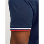 JACK & JONES Jjepaulos Polo Ss Noos Pls Homme Polo, Marine, 6XL Grande taille
