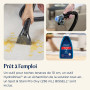 BISSELL SpotClean Mini Shampouineuse Filaire, Nettoyeur Tapis Portable, Idéal pour les Nettoyages Rapides, Compact et Léger, Éli