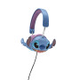 Lexibook, Disney Stitch, Casque stéréo Filaire Stitch 3D, Pliable, Puissance sonore limitée, HP015D
