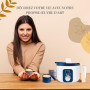 Kit de Fabrication Bougie Parfumée pour Adultes avec Fondoir Cire Bougie Electrique, Cire de Soja, 12 Pots, 8 Photophores, 6 Par