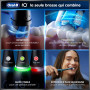 Oral-B Brosse A Dents Electrique iO 6 Blanche, 5 Modes De Brossage Dont Blancheur Et Soin Des Gencives, Capteur De Pression, Ecr