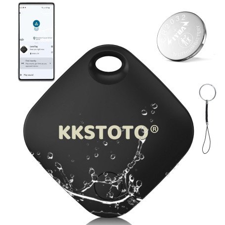 Smart Traceur GPS Android, Tag Android, Fonctionne avec l’app Google Localiser (Uniquement Android), Localisateur GPS, IP66 Impe