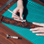 Stylos à Tracer en Carbure de Tungstène, Pointe a Tracer Livré avec 10 Pointes de Rechange, Parfait pour Tôle, Verre, Céramique,