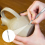 Stylos à Tracer en Carbure de Tungstène, Pointe a Tracer Livré avec 10 Pointes de Rechange, Parfait pour Tôle, Verre, Céramique,