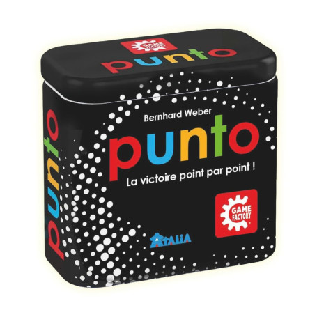 Atalia Game Factory Punto | Jeu de société stratégique | De 2 à 8 Joueurs | A partir de 7 Ans | 20 Minutes | Rapide et Malin