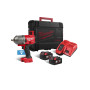 Boulonneuse à Chocs Milwaukee fuel One Key M18 Onefhiwf12-502x - 2 batteries 18V 5.0Ah - 1 Chargeur M12-18FC 4933459727