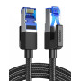 UGREEN Cat 8 Câble Ethernet Réseau RJ45 Super Débit 40Gbps 2000MHz Nylon Tressé Double Blindage Compatible avec Routeur Switch M