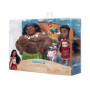 Disney - Vaiana 2 - Coffret Figurines Vaiana & Maui 15 cm - Poupées Articulées avec Tenues - Figurines Officielles du Film - Jou