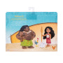 Disney - Vaiana 2 - Coffret Figurines Vaiana & Maui 15 cm - Poupées Articulées avec Tenues - Figurines Officielles du Film - Jou