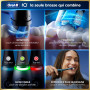 Oral-B Brosse A Dents Electrique iO 9 Noire, 7 Modes De Brossage Dont Blancheur Et Soin Des Gencives, 16 Zones De Nettoyage, Ecr