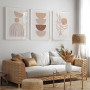OHBIMBA® Lot de 3 Tableau Decoration Murale Affiche Décoration Chambre Maison Cousine - Poster Mural Tableaux Déco Boho Salon