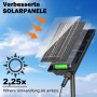 Dolucky Guirlande Lumineuse Solaire, 30M 300 LED Guirlande Lumineuse Exterieure Solaire 19 Modes À DISTANCE Guirlande Noel Exter