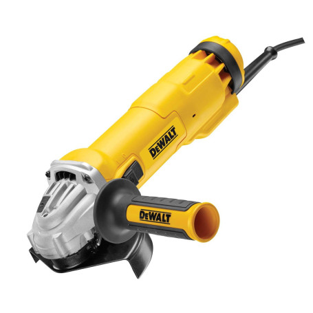 DEWALT - Meuleuse d'Angle - DWE4237-QS - Meuleuse avec Protection Anti-Redémarrage, Carter de Protection et Poignée Latérale Mul