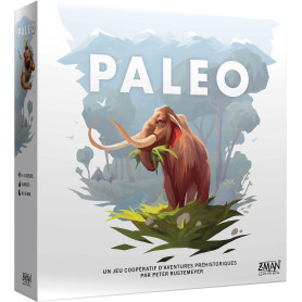 Asmodee – Paleo – Jeu de Société Coopératif Préhistorique pour Enfants dès 10 Ans & Adultes – Aventure, Survie & Exploration – 2