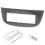 Sound-way Kit Montage Autoradio, Cadre Façade 1 DIN, Adaptateur Antenne, Clés Démontage Compatible avec Renault Twingo, Wind 2 I