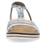 Rieker Femme Sandales V36G4, Dame Sandales Fines