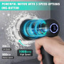 HAUSHOF Brosse de Nettoyage Électrique, Brosse Nettoyage à Batterie avec Support, Écran LCD 3 Vitesses de Réglage, 7 Têtes de Br