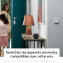 Echo Dot (5e génération) | Blanc + Tapo L530EA ampoule connectée LED (E27), Fonctionne avec Alexa - Kit de démarrage Maison conn