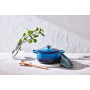 Le Creuset Cocotte Signature en Fonte Émaillée avec Couvercle, 24 cm, Ronde, 4,2 L, 4,305 kg, Azure, 21177242202430