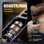 Tondeuse Cheveux Hommes Professionel, Tondeuse Barbe et Cheveux, Kit de Coupe de Cheveux Electriques, Tondeuse à Cheveux Kit Ave