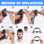 4 Pièces Peigne de Barbier pour Homme,Guide de Coupe de Cheveux Réglable,Bande de Coupe de Cheveux en Silicone,outil de coupe pr