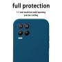 Topme Coque pour Realme 8 / Realme 8 Pro (6.4" inches) Etui Housse, Protecteur de Peau en Silicone TPU - Bleu Saphir