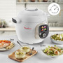 Moulinex Cookeo Multicuiseur intelligent,Capacité 6 L,Haute pression,Ecran intuitif,Guide de cuisson pas à pas+Moulinex Extra Cr