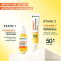 Garnier SkinActive - Fluide Anti-Taches & Anti-UV Quotidien - Glow - SPF 50+ - Protège, Réduit les Taches & Booste l'Éclat - Soi