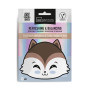 Masque Visage Vegan Enfant et Adulte en tissu Renard Imprimé - Rafraîchissant et équilibrant - Routine Beauté, Soin du visage, H
