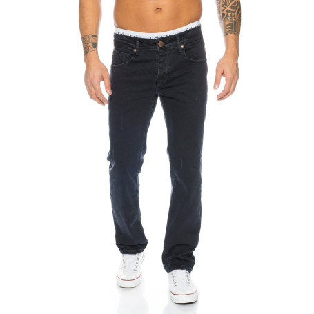 Jeans Rock Rock Designer Designer pour Hommes Jeans Stretch Slim Fit Coupe Slim W29-W40 M21