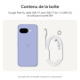 Google Pixel 9a – Smartphone Android débloqué avec Appareil Photo IA, Batterie Longue durée et sécurité Robuste – Iris, 256GB