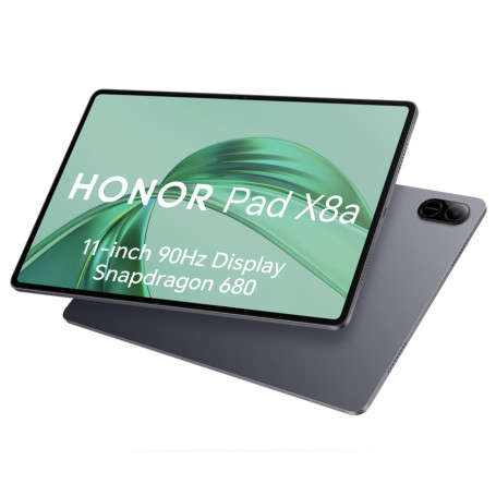 HONOR Pad X8A 4Go 128Go, Extensible à 1 TB, WiFi Tablette, Écran 11 Pouces 90Hz, Snapdragon 680, 4 Haut-parleurs, Batterie de 83