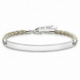 Bracelet Femme Thomas Sabo LBA0029-173-19 Blanc Argent Argenté 70,99 €