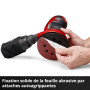 Einhell Ponceuse excentrique sans fil TE-RS 18 Li - Solo Power X-Change (18V, Variateur électronique, Système auto-agrippant, av