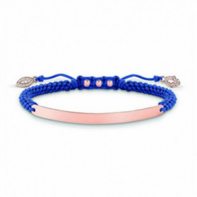 Bracelet Femme Thomas Sabo LBA0068-898-1 Bleu Or rose Argent 89,99 €