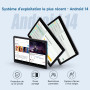 ALLDOCUBE iPlay 60 Lite, Tablette Android 14, T606 Octa-Core, Tablette Tactile 11", HD 1280x800, 12(4+8) Go 128Go, 5MP+13MP, Wid
